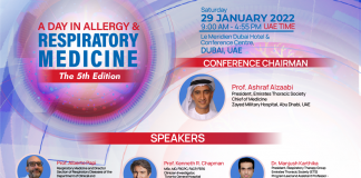 The fifth edition of A Day in Allergy and Respiratory Medicine begins in full swing on January 29, 2022